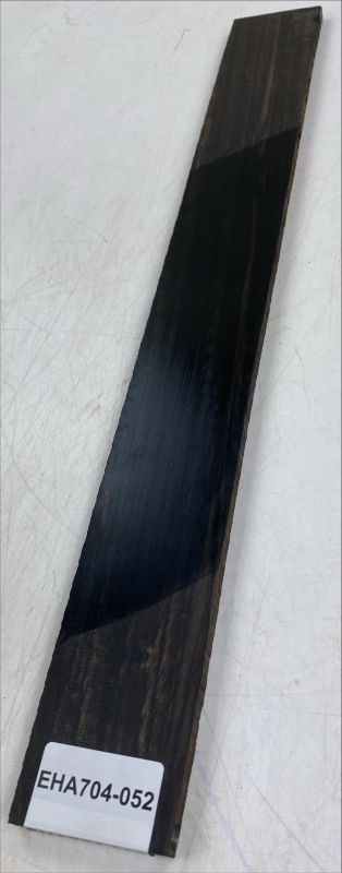 Fretboard African Ebony 620x75x9mm Unique Piece #052